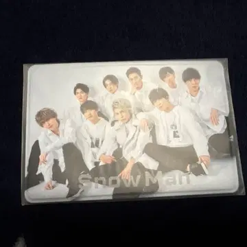 SnowMan 회원증 케이스 미개봉