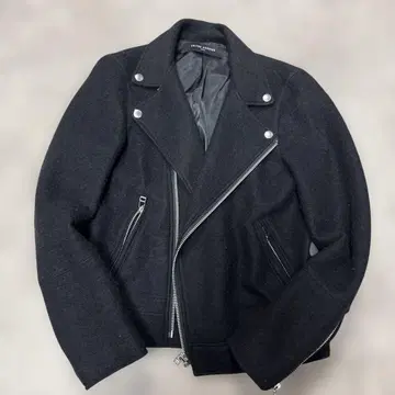 UNITED ARROWS 블랙 더블 라이더스 38