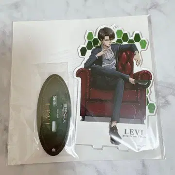 진격의 거인 리바이 헥사라이드 한정판 아크릴 스탠드