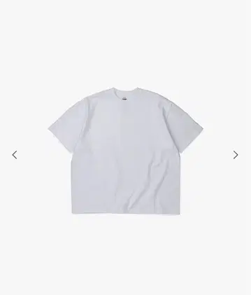 새상품 Graphpaper 헤비 T셔츠 화이트 size 2