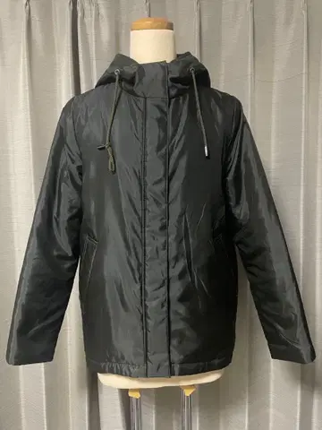 INDIVI 후드 부착 다운 자켓 그린