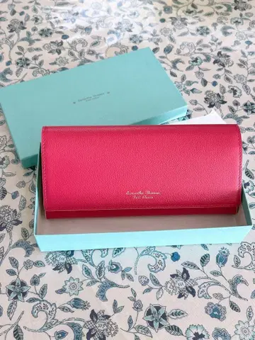 사만다 타바사 쁘띠 초이스 Samantha Thavasa 핑크 장지갑