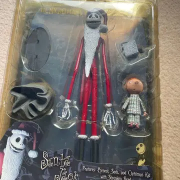 더 나이트메어 비포 크리스마스 산타 잭 가동식 피규어