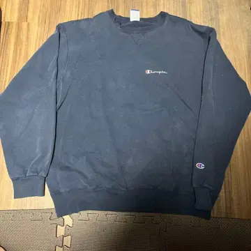 Champion 네이비 크루넥 맨투맨 X-LARGE