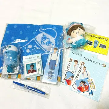 나니와단시 후지와라 죠이치로 나니와노니와 산리오 콜라보 굿즈 9종