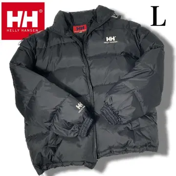 새상품급 HELLY HANSEN 눕시형 다운 자켓 L 나일론 블랙