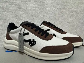 Sangacio 뉴 화이트 브라운 스니커즈 새상품 23.5cm