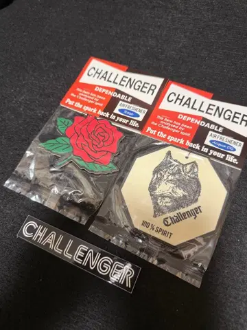 challenger 프레쉬너 스티커 세트