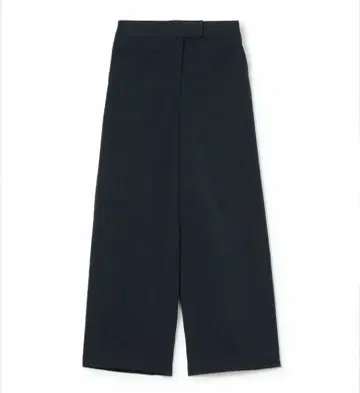투모로우랜드 드라이 트윌 세미 와이드 팬츠 네이비 32 새상품급