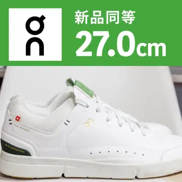 [ 새상품 상당 26.5cm ] On THE ROGER 로저 센터 코트