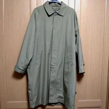 컨디션 최상 발수 스텐카라 코트 내 울 라이너 입 비즈니스 코트 M