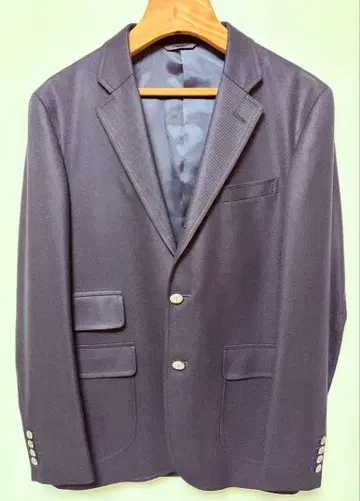 [ 미사용 새상품 ] 남성용 테일러드 자켓 은색 버튼 NEWYORKER