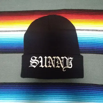 SUNNYCSIDER BRONZAGE W 네임 자수 니트 비니