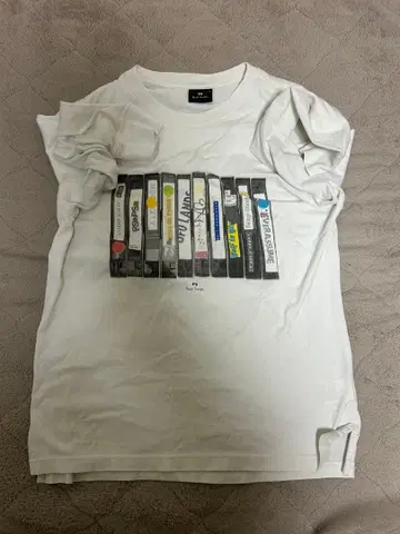 폴스미스 화이트 롱T M 사이즈