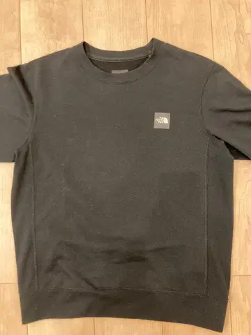 THE NORTH FACE 블랙 맨투맨 S