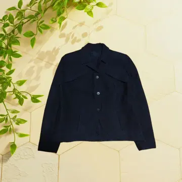 [ 80s 90s 구제 의류 ] 블랙 스트라이프 빈티지 자켓 셔츠 칼라