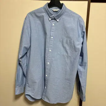 ALLTERRAIN81 버튼다운 셔츠 라이트 블루