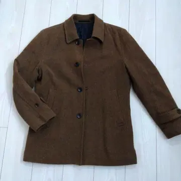 새상품급 JUN 남성용 브라운 코트
