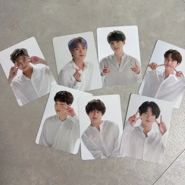 방탄소년단 bts 멤버십 미니포카 일괄