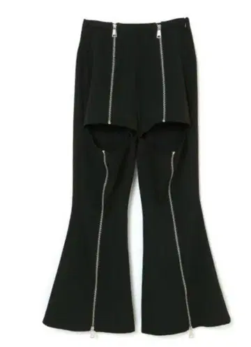 melt the lady 컷 아웃 슬랙스 팬츠