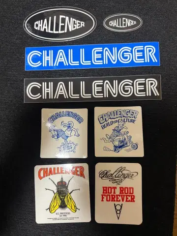 challenger 스티커 세트 라스트 1