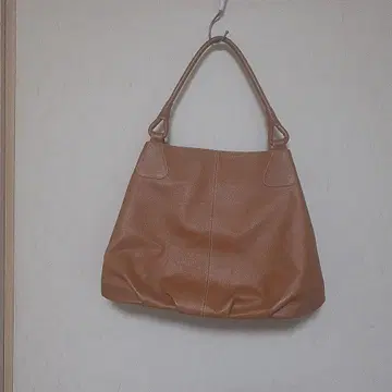 2월 16일까지 새상품급 하마노 토트백 가죽 브라운 계열 이너백 부속