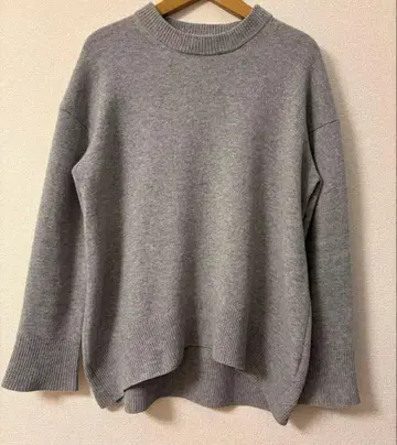 [ 드레 ] 울 라운드넥 니트 풀오버