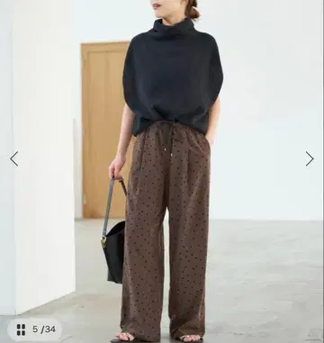 스픽앤스팬 완판 플로키 도트 이지 팬츠