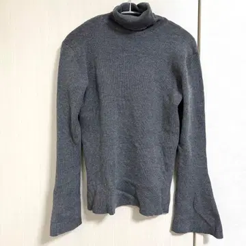 새상품 ungrid 플레어 슬리브 터틀 니트 F 사이즈