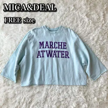 [ 새상품급 ] 마이카&딜 맨투맨 프리 사이즈 일본제