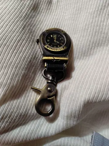 방수 스테인리스 스틸 회중시계 클린치식 클립 포함