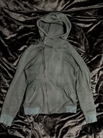 Y2k 기믹 더블 지퍼 후드티