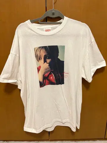 야마다 료스케 사이즈 T셔츠 RED