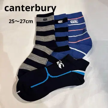 미사용 새상품 캔터베리 canterbury 삭스 4족 세트 25~27cm