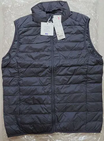 UNIQLO 미사용 울트라 라이트 다운 베스트 남성용 M