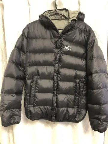 밀레 리버서블 브라티엘 다운 자켓 후디 S 사이즈 컨디션 최상!