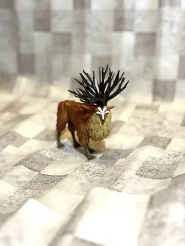 [지브리 파크 한정판] [박스 있음] 모노노케 히메 시시가미 피규어