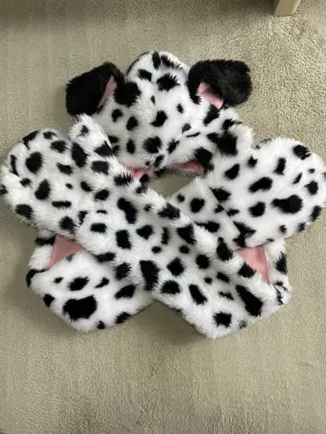 디즈니 101마리 강아지 팬캡 머플러