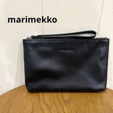 마리메꼬 marimekko 파우치 가죽 파우치 블랙 백 가방