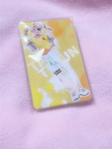 컬러풀 피치 타츠 타츠 T 카드 홀더