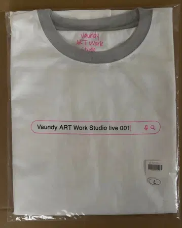 Vaundy 티셔츠 VAWS 라이브 001