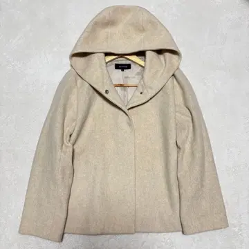 언타이틀 울 코트 후드 부착 빅 사이즈 44