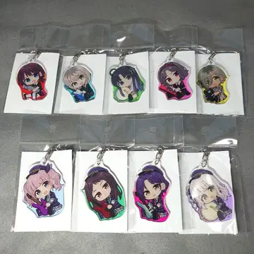 걸즈 밴드 클라이 귈귈 아크릴 키링 9세트