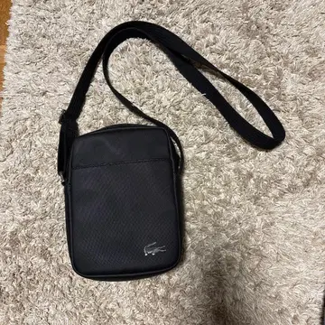 Lacoste 블랙 숄더백
