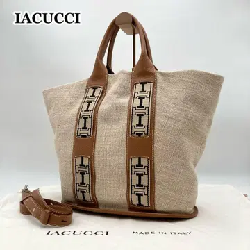최근! 컨디션 최상 IACUCCI 알마 토트백 2way 캔버스 가죽