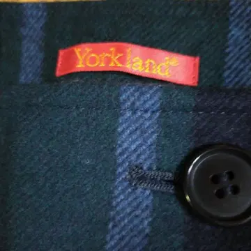 Yorkland 타탄 체크 롱 스커트