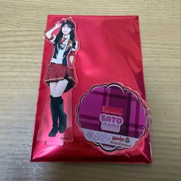 사토 키세 웬디즈 AKB48 콜라보 랜덤 아크릴 스탠드