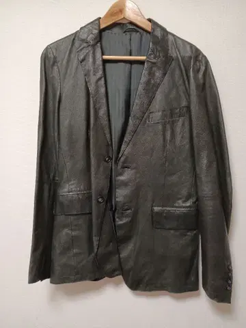 맨즈 멜로즈 men's melrose 가죽 자켓 블랙 블랙