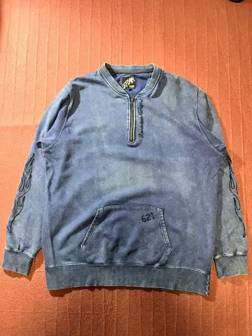 LEFLAH 하프 지퍼 맨투맨