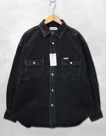 쿠티 2024AW 10.5oz 데님 L/S 워크 셔츠